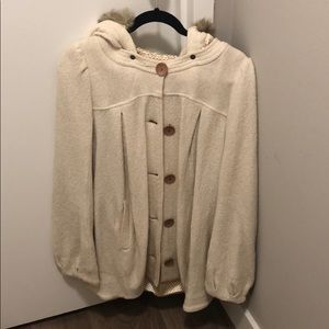 Free People Cream Jacket